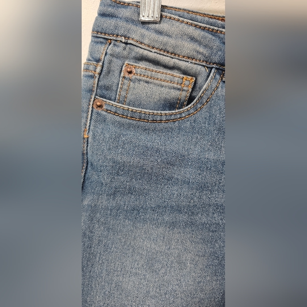 Lucky Brand Girls Zoe Skinny Medium Wash Denim Jean Adjustable Waist Size 12 - Picture 4 of 16